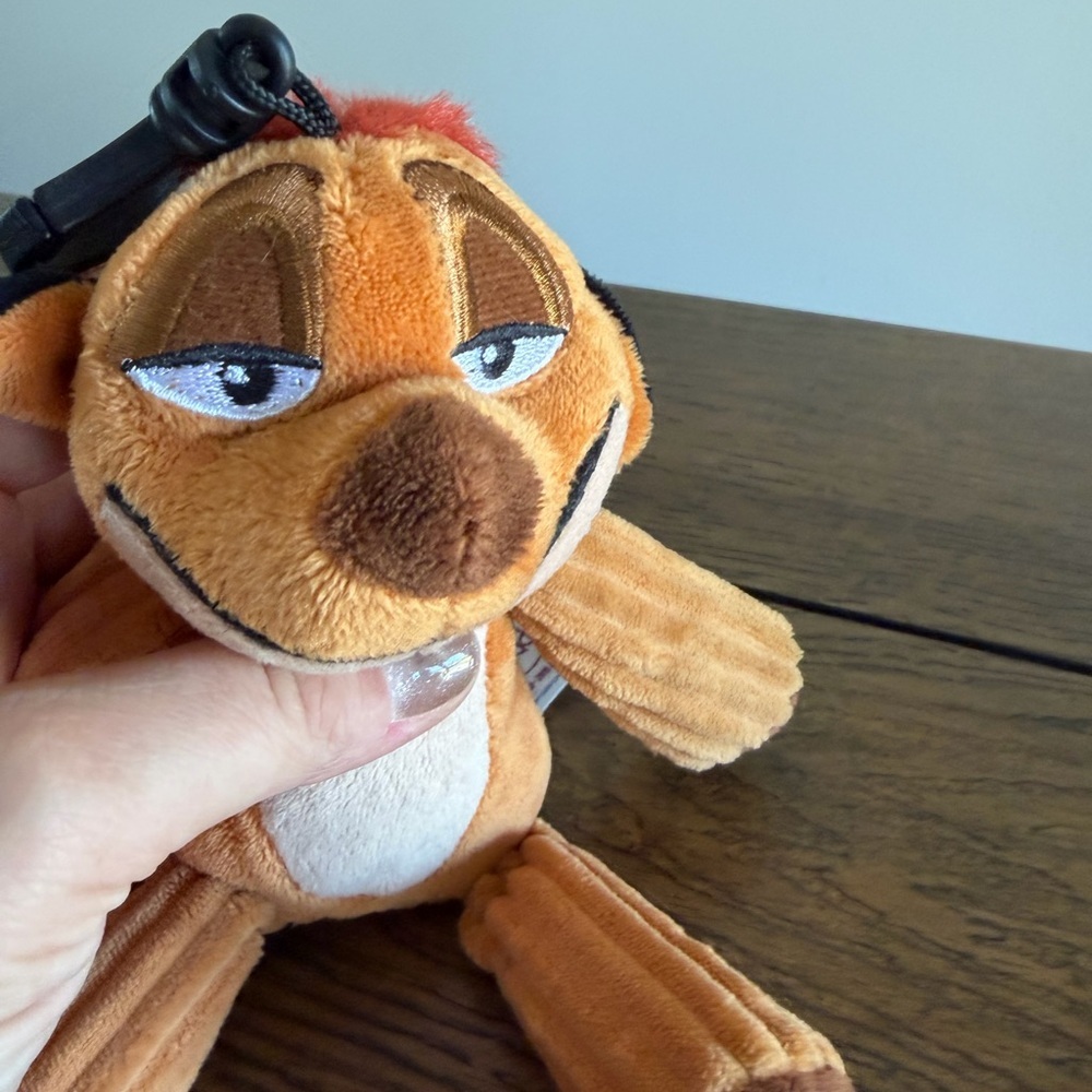 Scentsy Buddy Disney The Lion King Timon Circle Of Life Clip Scented Plush - Picture 7 of 11